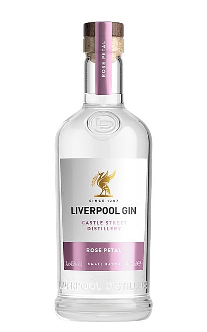 Джин Liverpool Organic  Лепестки Розы 0,7л 43%